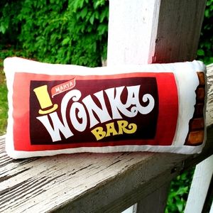 Wonka Bar Pillow Pal. New.